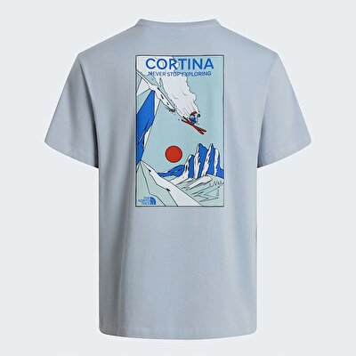 Erkek Mountain Celebration Regular Graphic Tişört