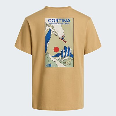 Erkek Mountain Celebration Regular Graphic Tişört