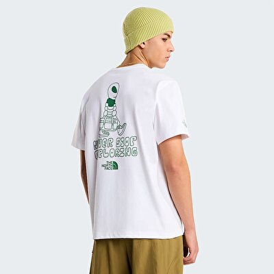 Erkek Alien Relaxed Graphic Tişört