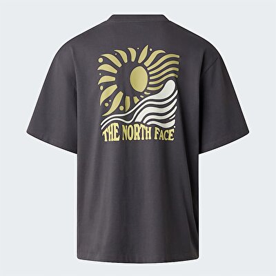 Erkek Sun Oversized Graphic Tişört