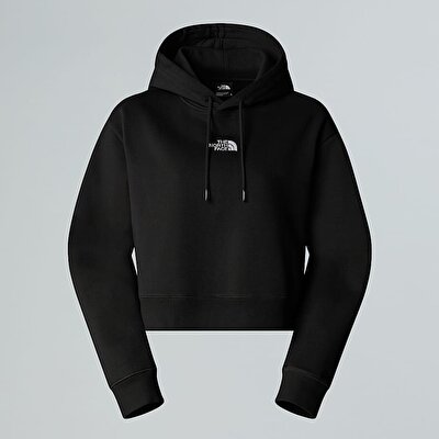 W ESSENTIAL CROP HOODIE