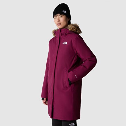 North face arctic parka deals white